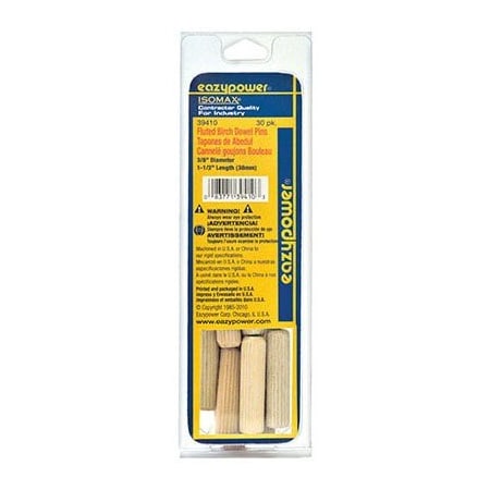 Eazypower 30PK 38x112Dowel Pin 30003